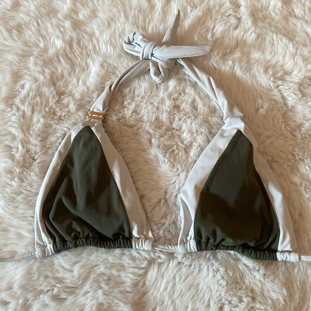 VIX Paul Hermanny green bikini top size M